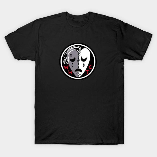 White Haired Trauma Club T-Shirt by DivineandConquer